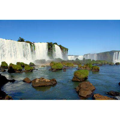 Iguaã§U Waterfall by VanessaBarcia - Wrapped Canvas Print