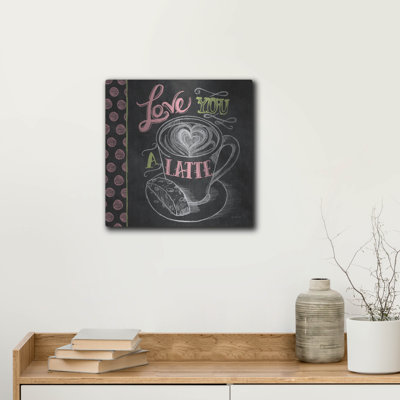 Art mural luxueux «Love You A Latte Color» par Mary Urban