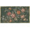 Papier peint floral rétro fond vert foncé peint à la main Botanicals