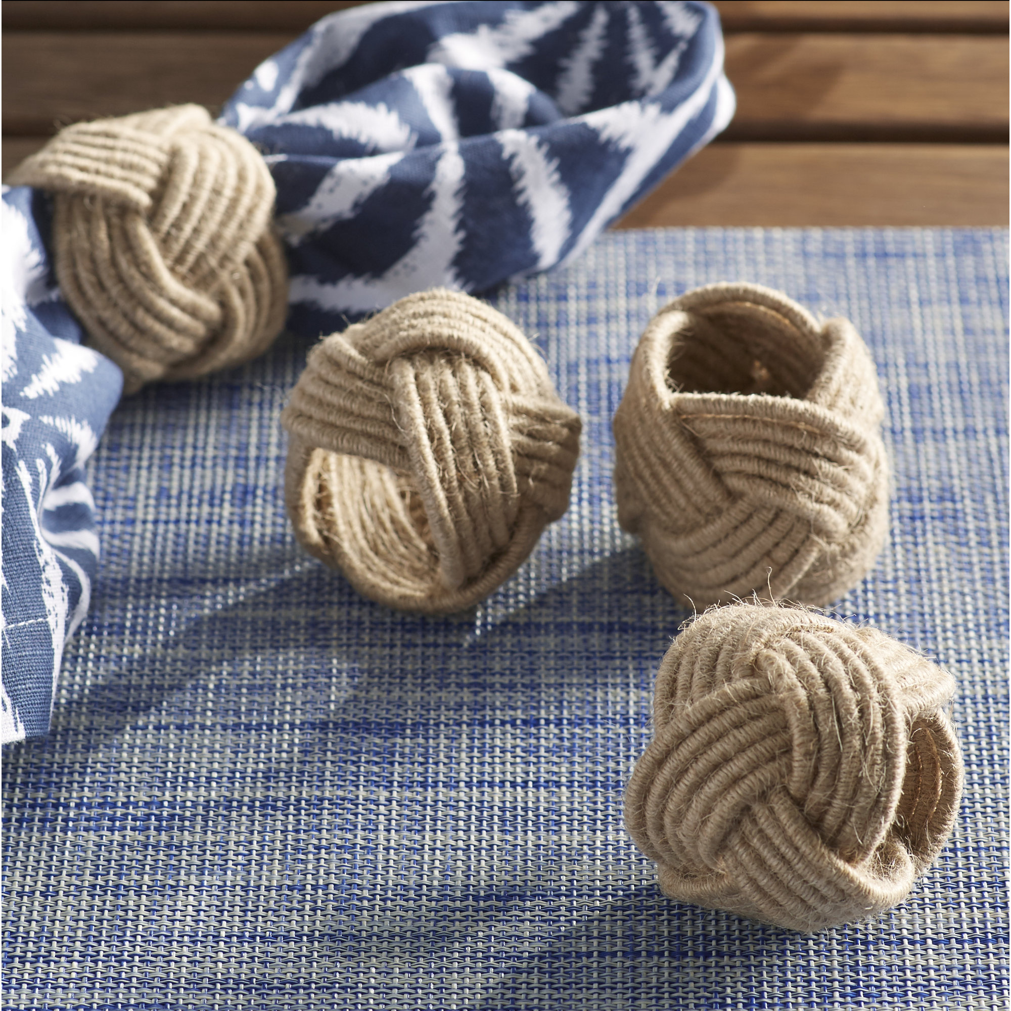 Harrietta Napkin Ring, Natural