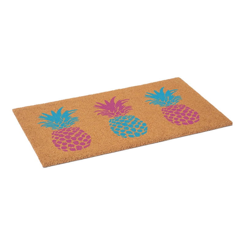 Southern Pineapple Trio Doormat, Southern Mix