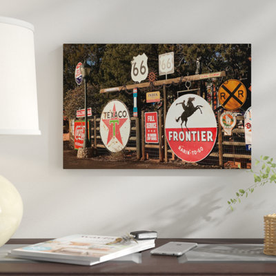 « rétro americana display », reproduction de photo sur toile