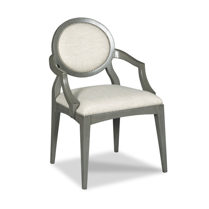Ventura 19.5'' H Linen Upholstered Armchair, Sahara
