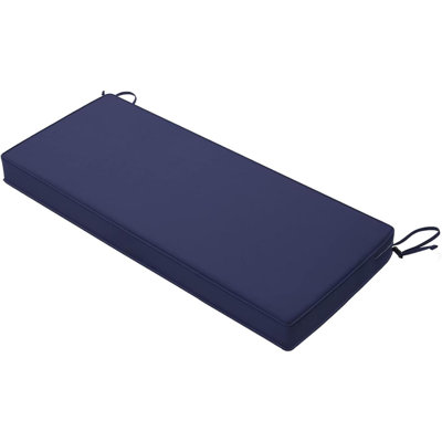 Outdoor Bench Cushion  Waterproof Patio Furniture Cushions 3-Year Color Fastness Garden Sofa Settee Couch Swing Pads With Handle And Adjustable Straps