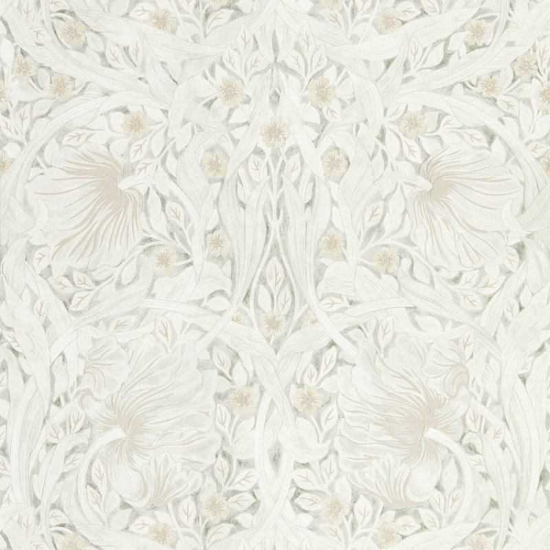 Pure Pimpernel Wallpaper, Lightish Gray
