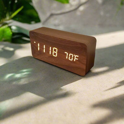 Sleek Digital Alarm Clock