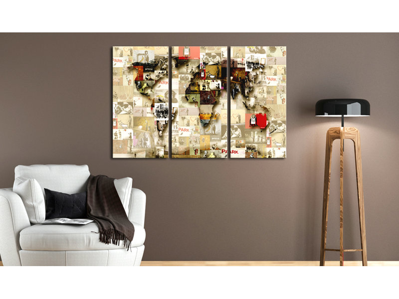 No Frame Print on Canvas, 90 cm H x 60 cm W