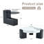 La table basse à deux étages détachable, le design élégant est plus précieux-1229147942-1229147943-1227738959