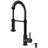 Edison 19" H 1-handle Pull-Down 2-Function Sprayer Kitchen Faucet-25293737-28294596