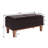 Amelianna 34.5'' Wide Rectangle Storage Ottoman with Stool and Reversible Tray