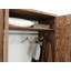 Derrek 2 Door Solid Wood Wardrobe