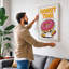Donut Time Typography - Wrapped Canvas-1255060976-1255060978