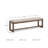 Geovoni Polyester Upholstered Bench