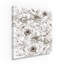 «Bird Toile Sepia» par Dartis, impression sur toile tendue-25330173