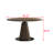 Egidia Ash Round Solid Wood Top Dining Table-1622468658
