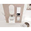 Meuble-lavabo mural 24 po avec lavabo en céramique, armoire latérale et portes à fermeture douce, armoire combinée (ensemble KD)-125514979-125514981