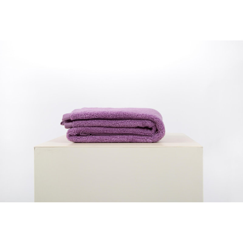 Débarbouillette 100% coton Ebian, Lilas