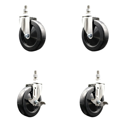 Soft Rubber Casters