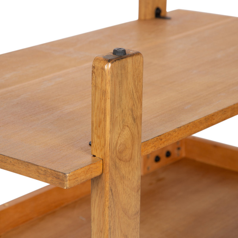 Table basse Foxford, Bois naturel