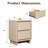 Modern 2-Drawer Nightstand,Set Of 2-935892237