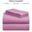 Luxclub 4 PC Light Plum Full Silky Soft Cooling Extra Deep Pocket Performance Sheet Set-124811061-134223522