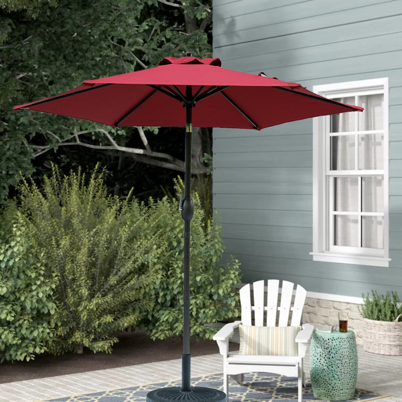 Parasol Sawyer, H 90 po x l 90 po x P 90 po, Rouge