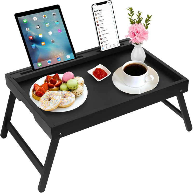 Bamboo Bed Tray Table