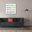  «Kids Rock C» par Jean Plout, art mural sur toile, 37 po x 37 po