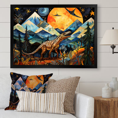 Ancient Dinosaur Legends II - Dinosaurwall Art