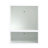 Modern Bathroom Vanity With Stylish Ceramic Sink And Space-Saving Feature