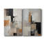 ABSTRACT Series CECXLVI - Toile tendue avec châssis de qualité supérieure - Prêt à être accroché-108956284
