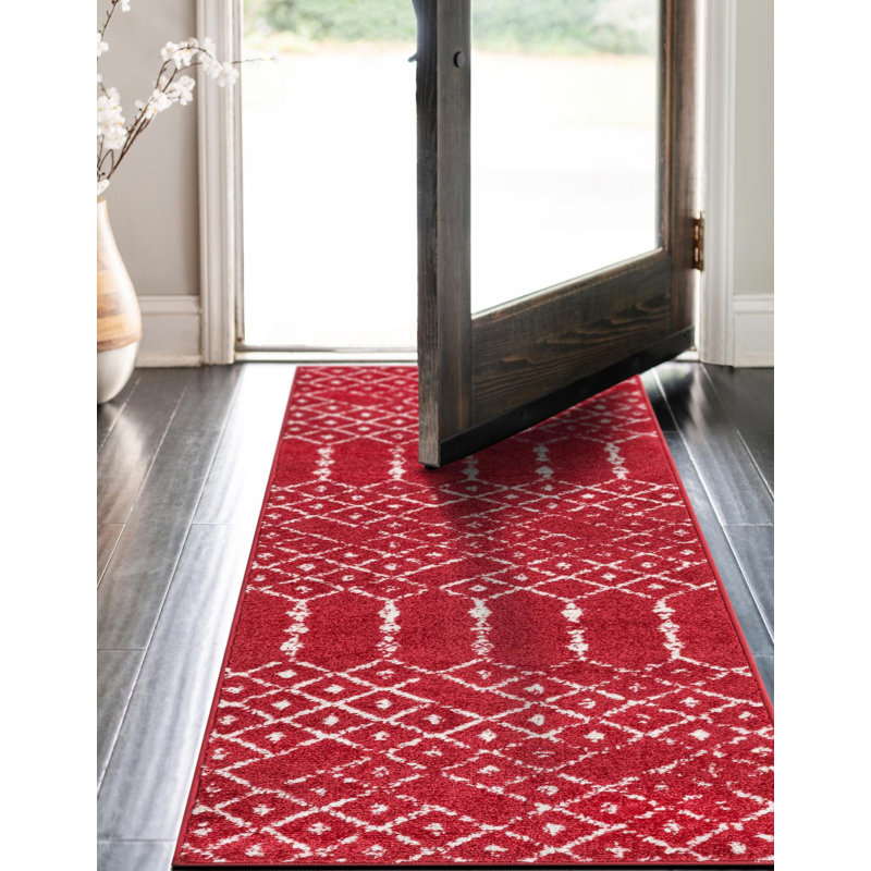 Tapis treillis Haywards Maeve Paxon 6, Tapis de couloir 2 pi 11 po x 13 pi