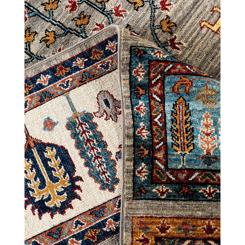 One-of-a-Kind 9' x 11'9" Hand Knotted Area Rug