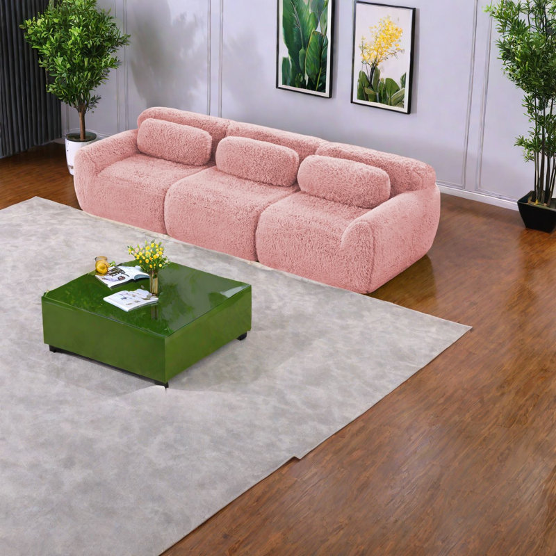 Canapé modulaire moelleux et moelleux, conception ergonomique, parfait pour les cinémas maison