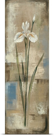 Aniessa «Spring Grace IV» - reproduction d'art, H 36 po x l 12 po x P 1,5 po, Toile