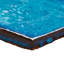 Emery Blue 4X4 Square Handmade Crackled Glossy Terracotta Tile - Final Sale-905382732