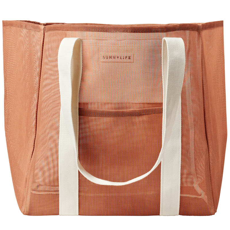 Sac de plage en filet: argile Tierra, Terre cuite