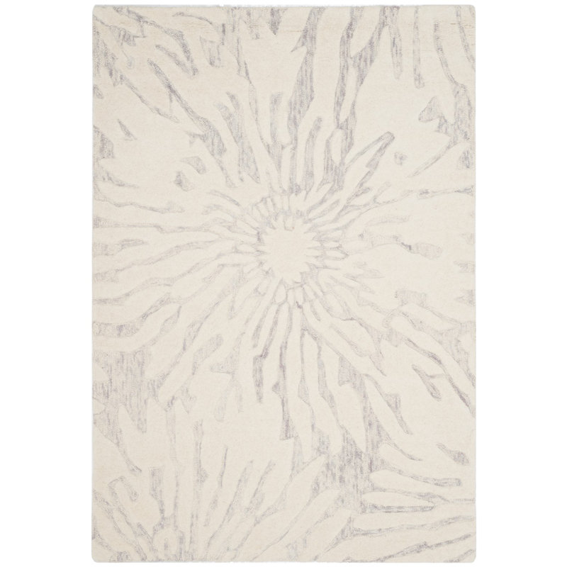 Jefferson Hand Tufted Wool Abstract Rug, Rectangle 8' x 10'
