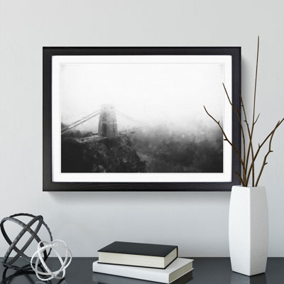 The Clifton Suspension Bridge - Picture Frame Graphic Art