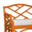 Chippendale Upholstered Bench-1585291511