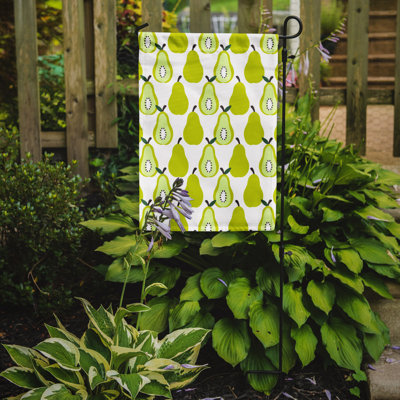 Polyester de 2 côtés en polyester 15 x 11 po drapeau de jardin