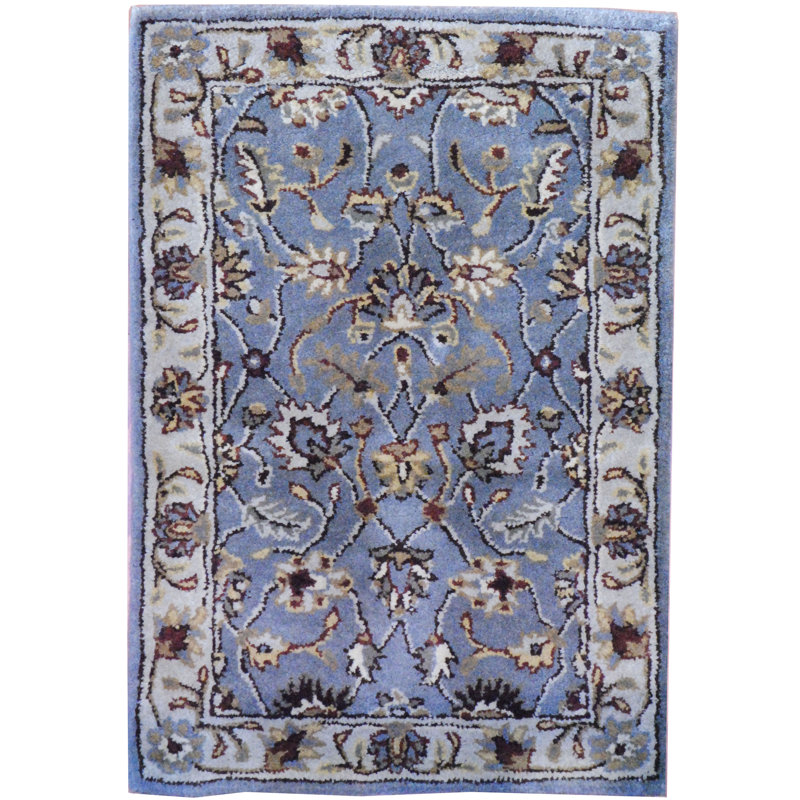 Wool Floral Indoor Rug