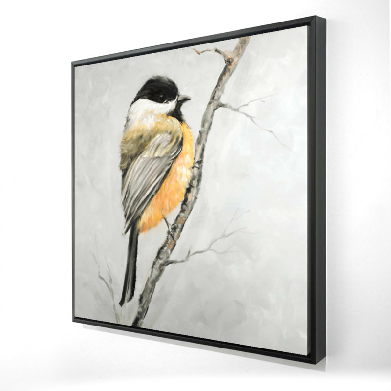 "Petite mésange charbonnière" sur toile