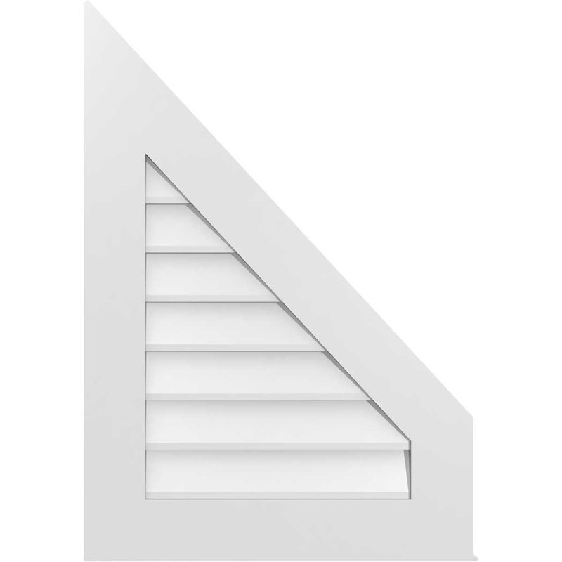 Évent en poire non-fonctionnel Signature, H 1 po x L 32 po x l 22 po