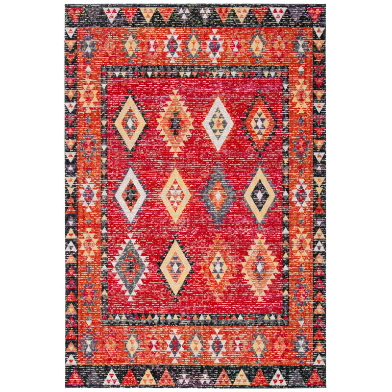 Briella 200 Performance Southwestern Indoor/Outdoor Area Rug, Rectangle 3' x 5'