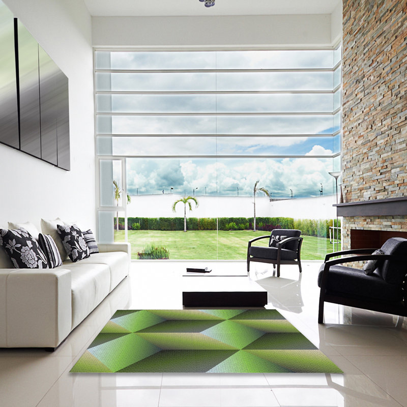 Rhames Geometric Indoor Rug, Square 8'