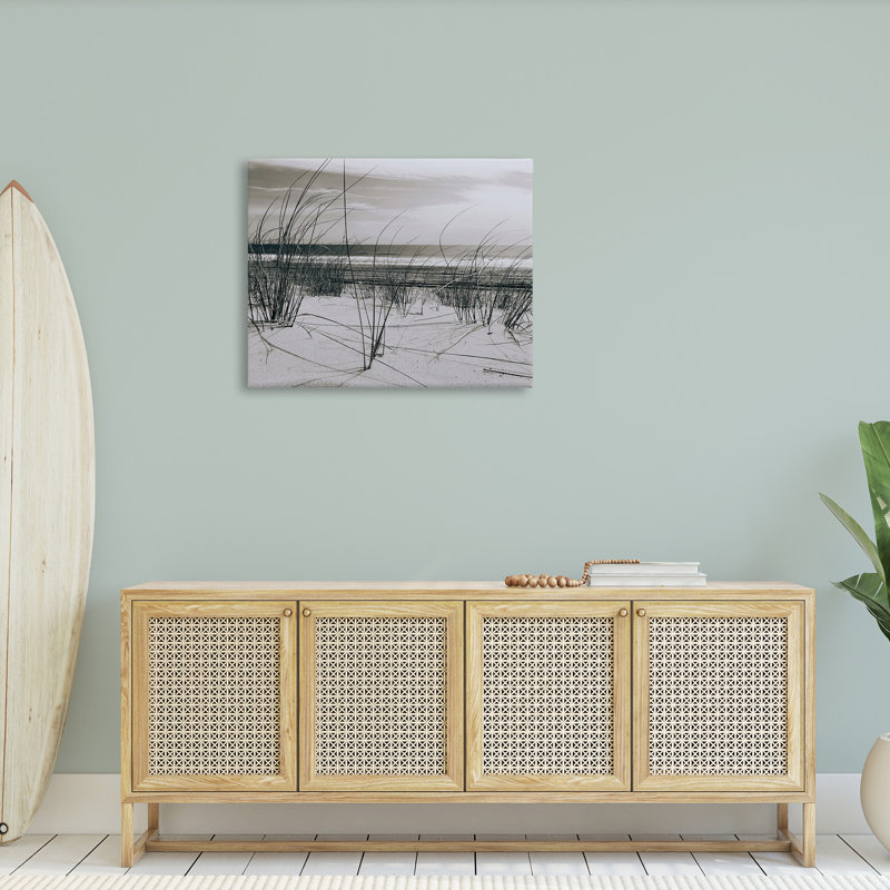 «Subtle Beach Reeds» sur, H 30 po x l 40 po