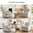 Bedford Melody Swivel Glider Skirted ArmChair