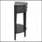 U-Style Modern Curved Console Table Sofa Table With 3 Drawers And 1 Shelf For Hallway, Entryway, Living Room-815656731