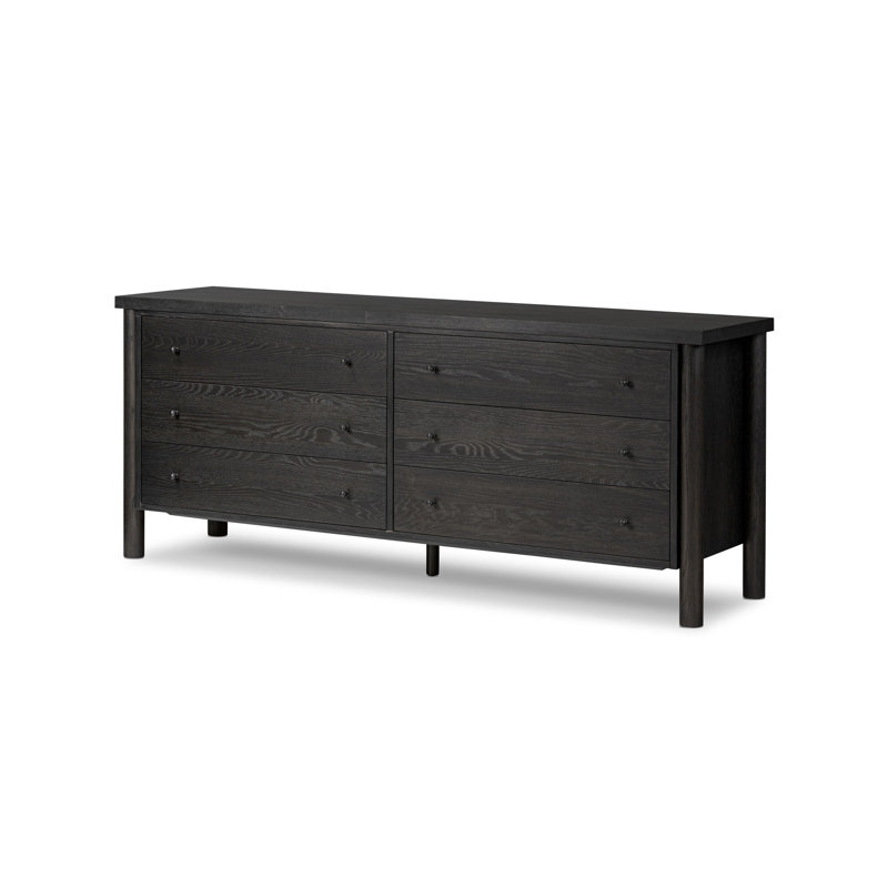 Roark 6 - Drawer Dresser, Black